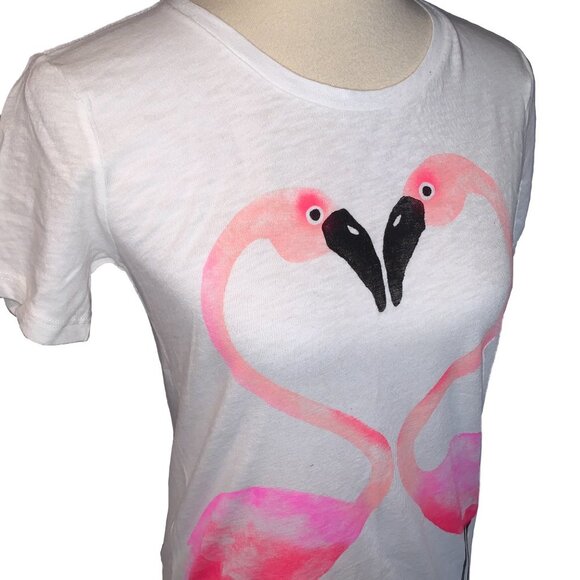 NWT - J. Crew Factory Flamingo Love Collector Tee - Picture 7 of 11